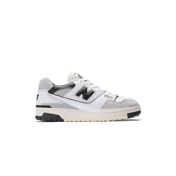 NWT New Balance 550 Men Shoes, White/Black, Size 6 main image 4